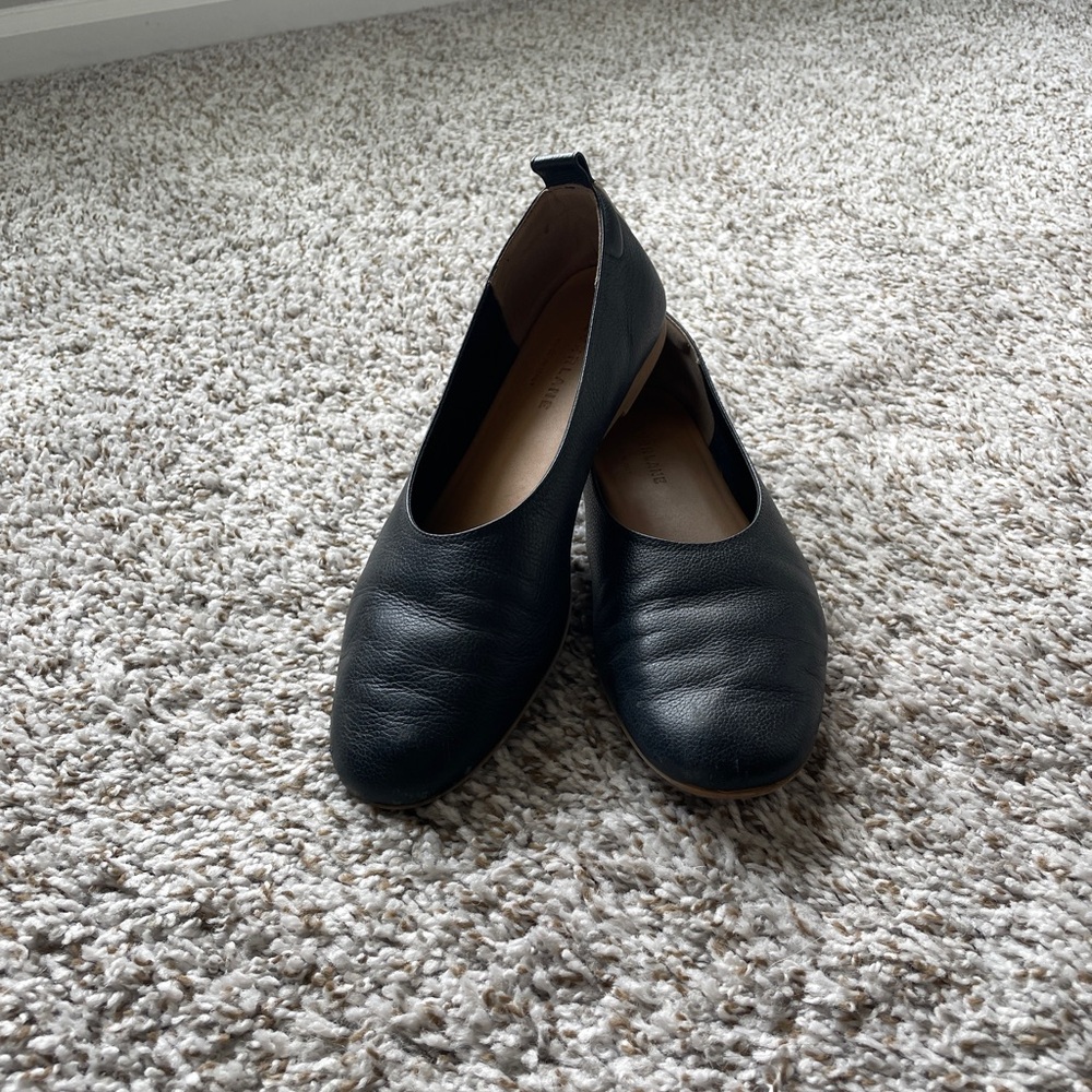 Everlane Black The Day Glove in Narrow Fit size 6 1/2